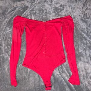 Off the shoulder bodysuit